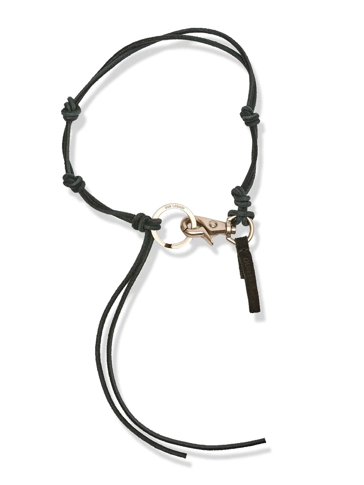 Ladon Our Legacy Necklace black | Quaranta Boutique Our legacy